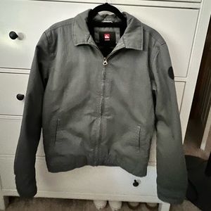 Mens Quicksilver fleece lined jacket.